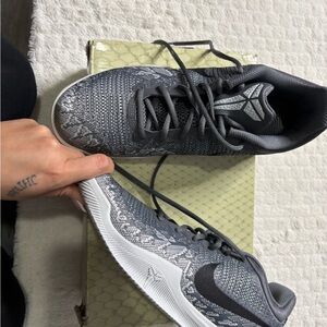 Mamba Rage Gray and Black Athletic Sneakers